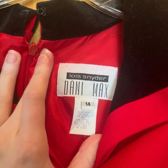 Vintage Mock Layer Dress - Picture 7 of 8